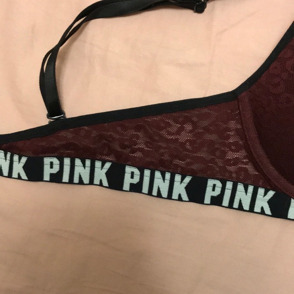 Burgundy bra - Picture 3 of 5
